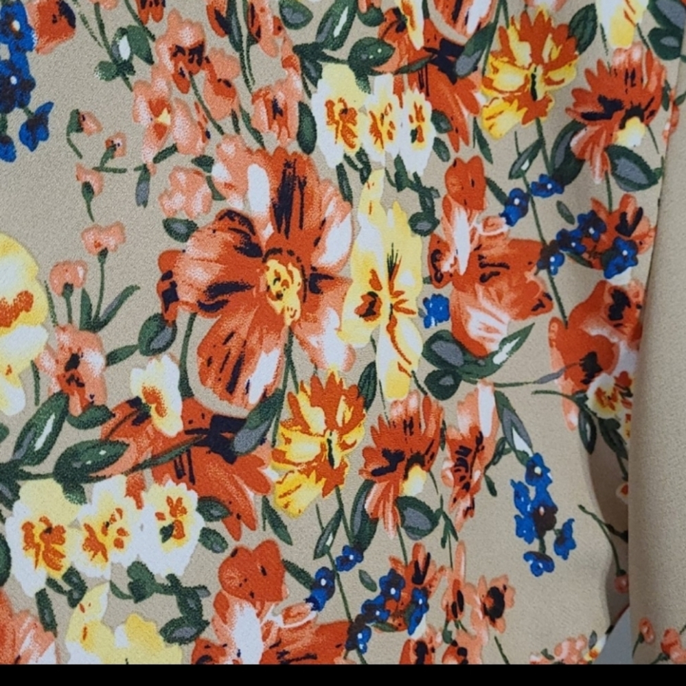Kimono Open Cardigan Cover Up Floral Tatting - Picture 2 of 11